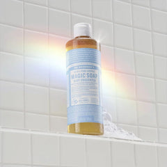 Dr. Bronner's Magic Pure Castile Liquid Soap Bodywash - Baby Unscented - 16 fl oz