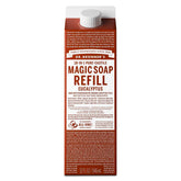 Dr. Bronner's Pure Castile Liquid Soap Bodywash Refill Carton - Eucalyptus - 32 fl oz: For Whole Body, Normal to Sensitive Skin