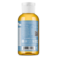 Dr. Bronner's Magic Pure Castile Liquid Soap Hand & Bodywash - Baby Unscented - 2 fl oz: Basic Cleansing, Vegan Formula