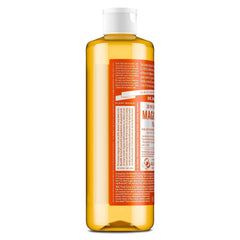 Dr. Bronner's Magic Pure Castile Liquid Soap Bodywash - Tea Tree - 16 fl oz: Paraben-Free, Vegan, For Normal Skin