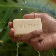 Dr. Bronner's All-One Pure-Castile Magic Bar Soap - Almond - 5oz: Basic Cleansing, Whole Body, Paraben-Free