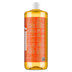 Dr. Bronner's Magic Pure Castile Liquid Soap Bodywash - Tea Tree - 32 fl oz: Vegan Cleanser, Normal Skin, Paraben-Free
