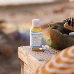 Dr. Bronner's Magic Pure Castile Liquid Soap Hand & Bodywash - Baby Unscented - 2 fl oz: Basic Cleansing, Vegan Formula