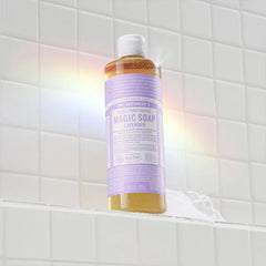 Dr. Bronner's Magic Pure Castile Liquid Soap Bodywash - Lavender - 16 fl oz: Vegan, Paraben-Free, Whole Body, Non-Toxic