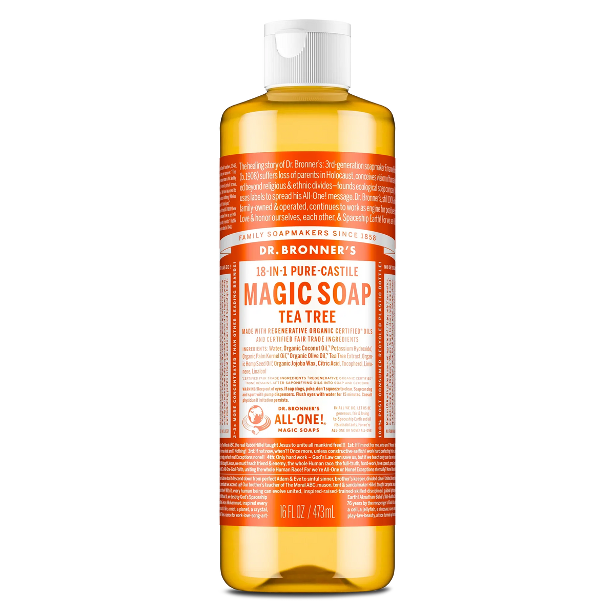 Tea Tree - Pure-Castile Magic Soap